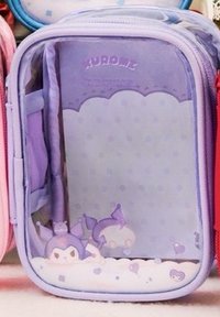 三麗鷗 趴睡系列透明萬用包 大款 娃包 