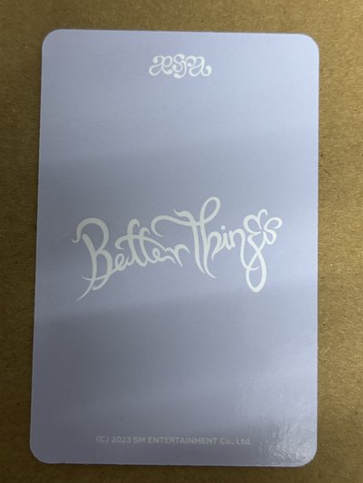 aespa Karina 柚子 Better Things 隨機卡 官拍柚 A2 柚-101
