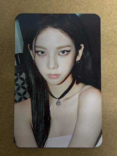 aespa Karina 柚子 MY WORLD 周邊卡 快閃貼紙組柚 柚-156