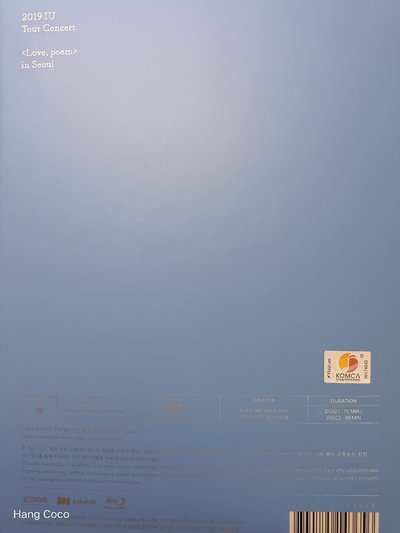 ♪IU 2019 Love poem content♪演唱會紀錄專輯