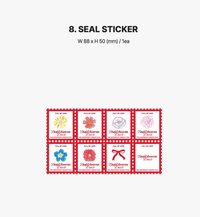 BABYMONSTER 2週年紀念周邊 固配 貼紙 