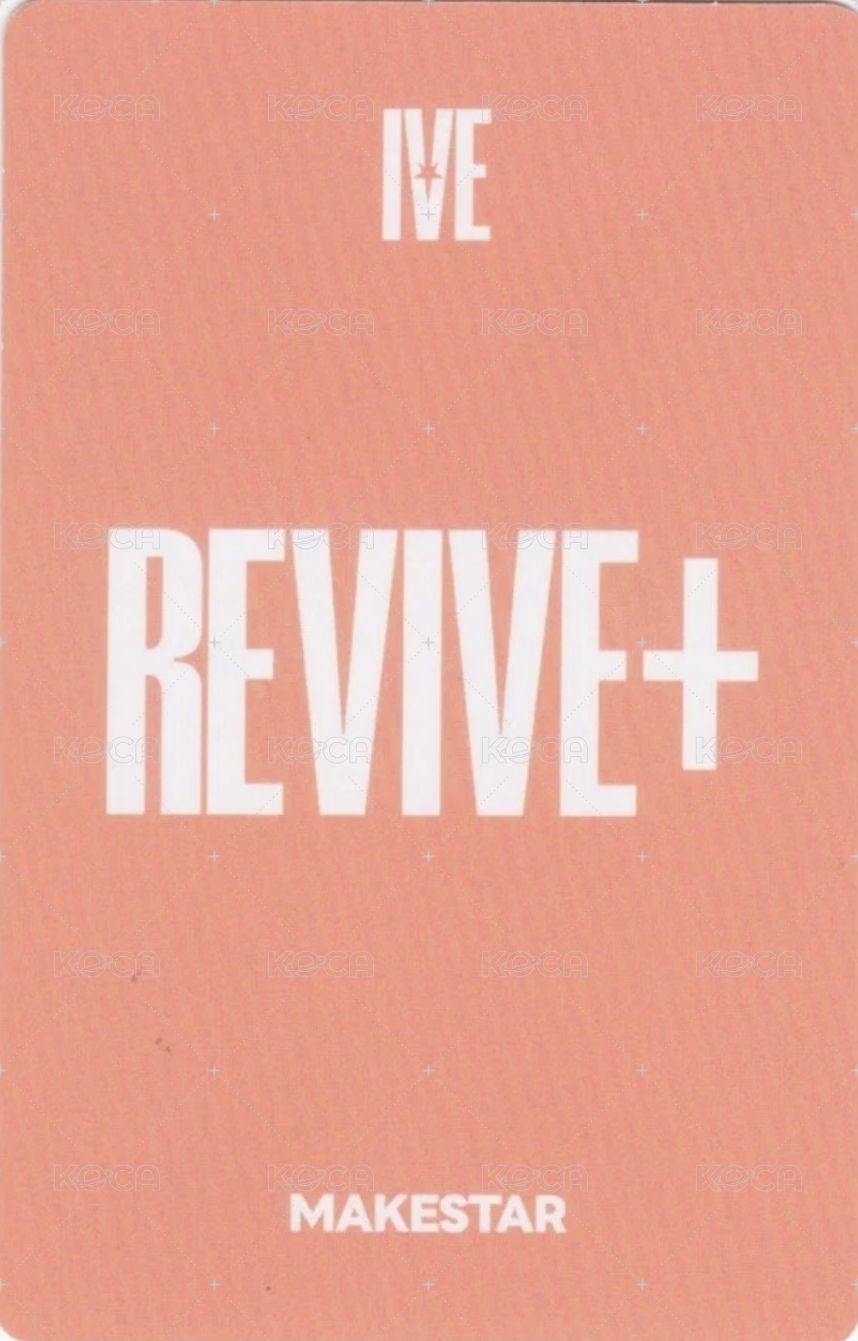 REVIVE+ ms 2.0 簽售卡 無框眼鏡 背面