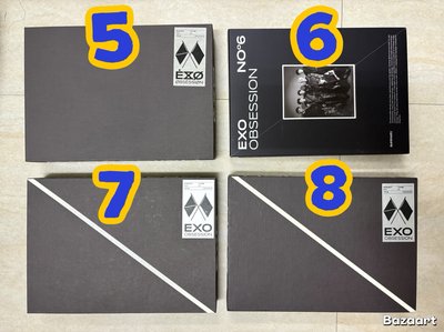 EXO歷年專輯（空專）