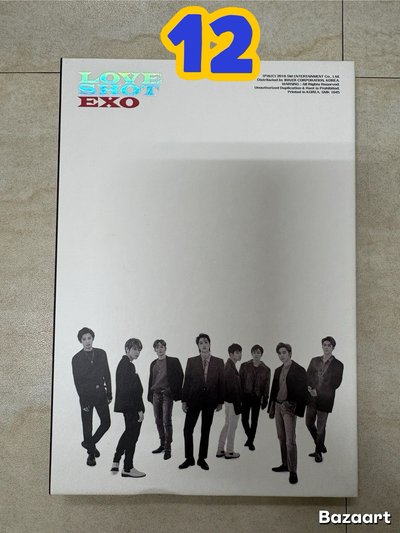 EXO歷年專輯（空專）