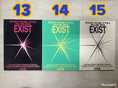 EXO歷年專輯（空專）