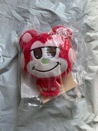 栗子扣大頭絨毛零錢包