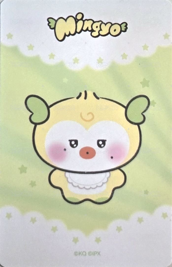 MIGHTEEZ 周邊卡 Baby plush 背面