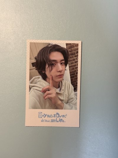 Boynextdoor回憶錄拍立得小卡