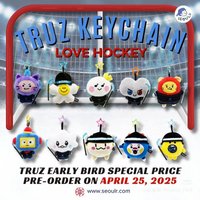 TRUZ Truz Keychain Love Hockey