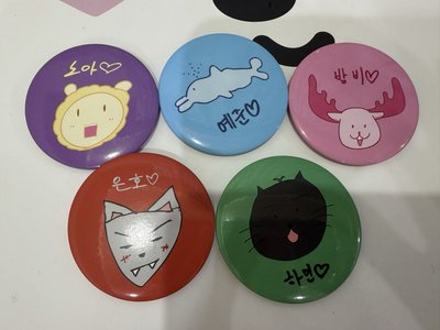 PLAVE K4線下飲料徽章