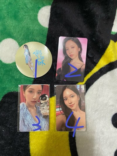 TWICE MINA官方小卡