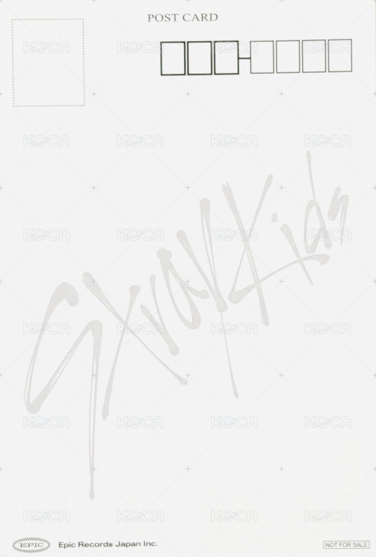 Social Path tsutaya 明信片  背面