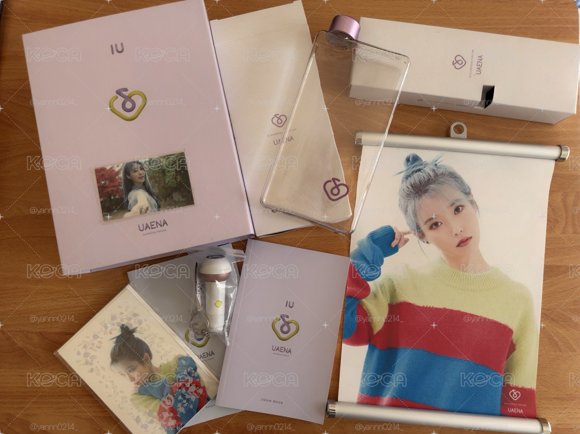  IU 三期 全套會員禮 