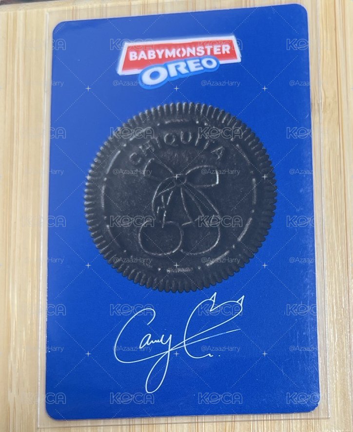 BABYMONSTER x OREO 代言卡 /CHIQUITA