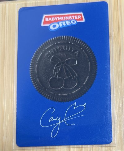 BABYMONSTER x OREO 代言卡 /CHIQUITA