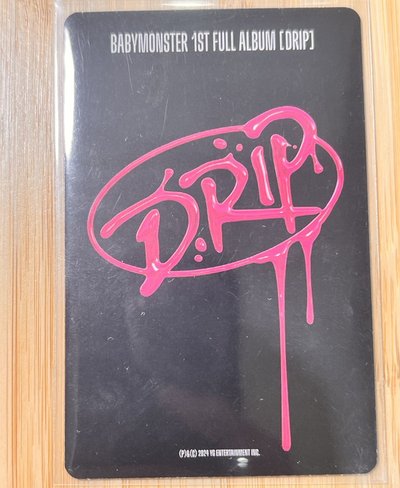 DRIP 專輯卡 ZIP LOCK版專卡/RORA