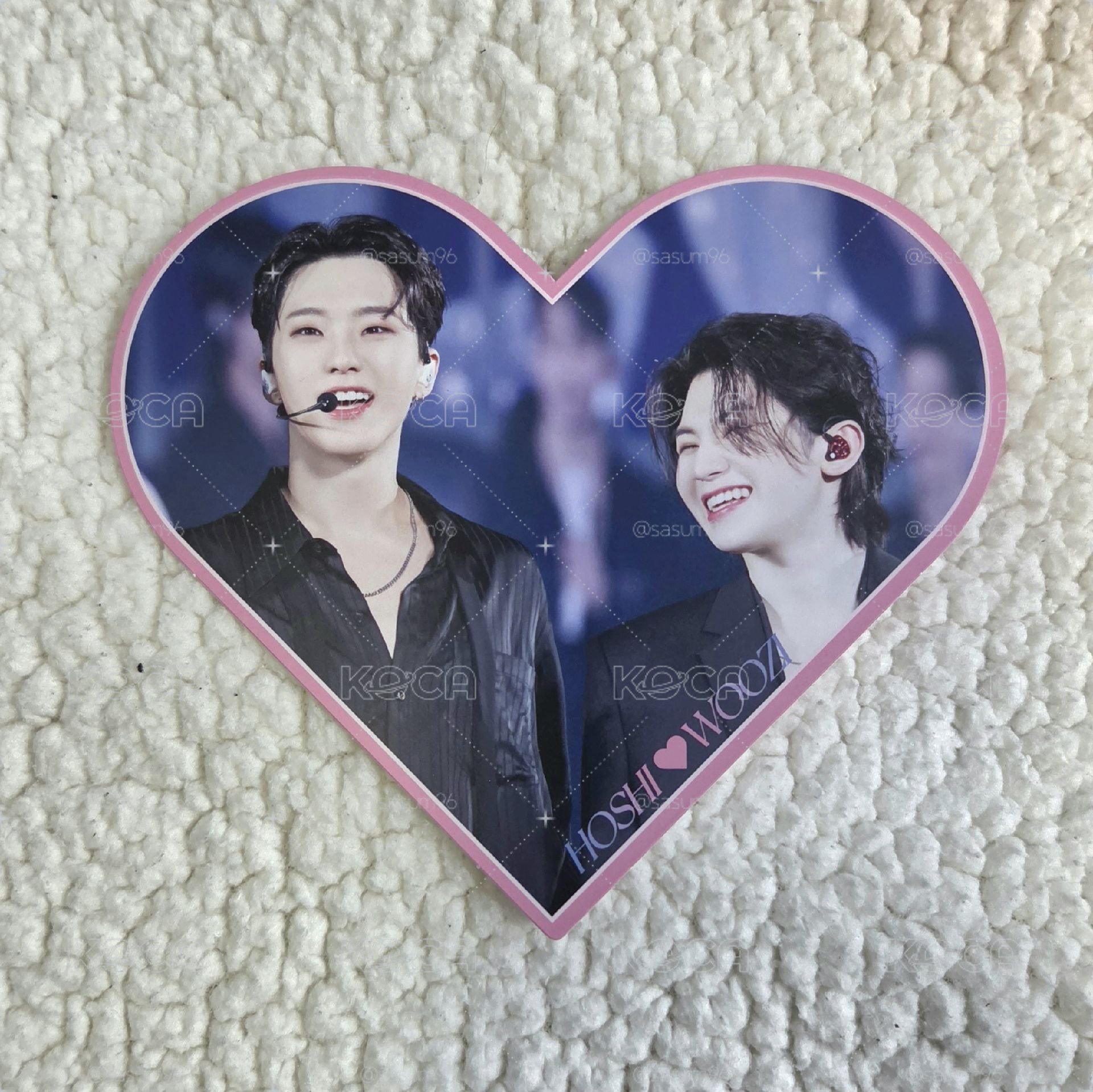 SEVENTEEN LOVE DVD 豪雨愛心卡
