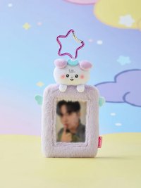 MIGHTEEZ 卡套 (組) PHOTO CARD HOLDER PLUSH KEYRING