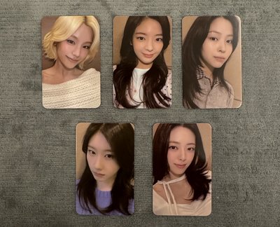 ITZY K-WONDER 入場小卡