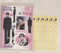 安hug文具組 貼紙*2+資料夾