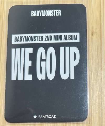 WE GO UP br 線下 b ver 幸運卡 /AHYEON