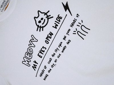  [MY EYES OPEN VVIDE] T-Shirt (Free Size)