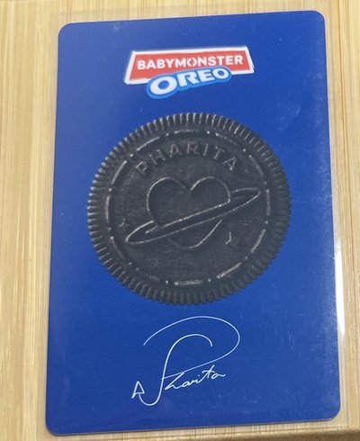 BABYMONSTER x OREO 代言卡 /PHARITA