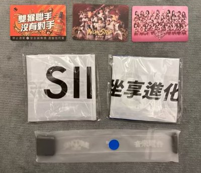 樂天桃猿 2025 singdome 音樂電台 磁吸式發亮手環、小卡