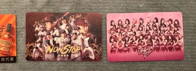 樂天桃猿 2025 singdome 音樂電台 磁吸式發亮手環、小卡