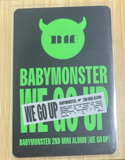 WE GO UP 專輯卡 KEYRING ver./PHARITA