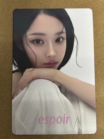 aespa Winter 冬天 代言卡 espoir4.0 冬-78