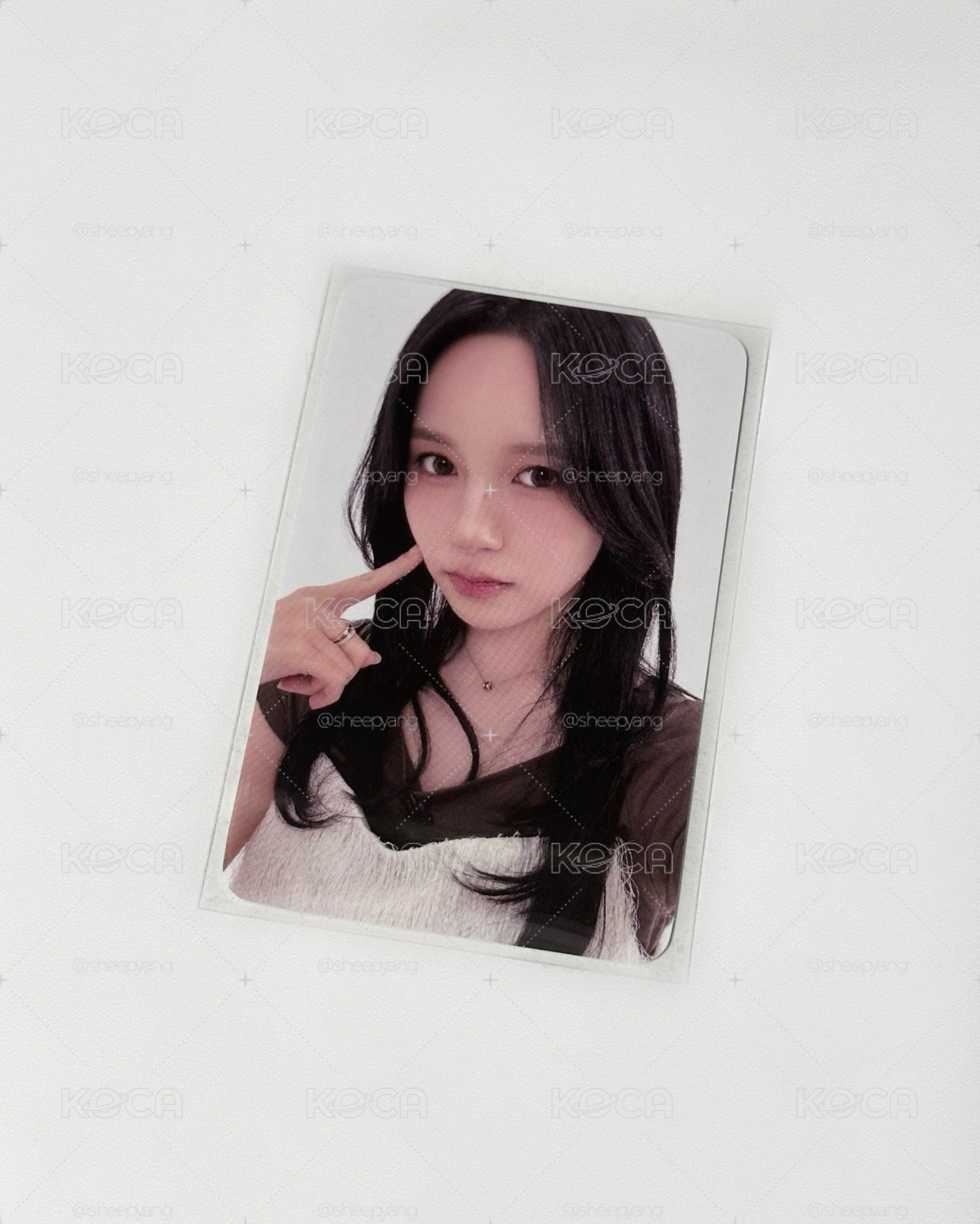 TWICE｜Mina fans特典卡
