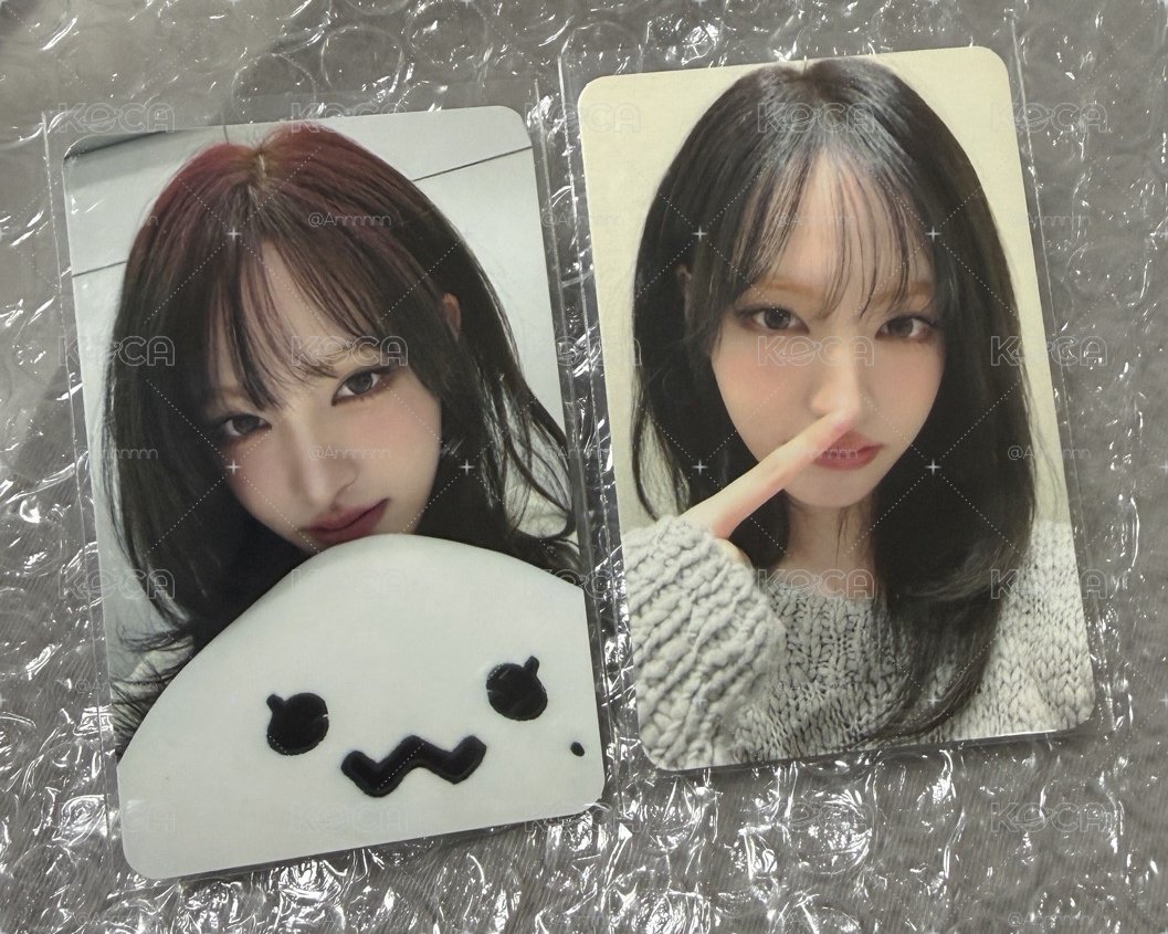 IVE SECRET yeti 幸運卡 栗