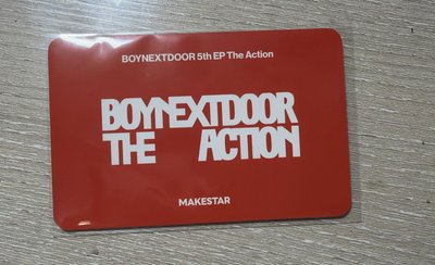 boynext door 迷五 makestar團卡特典