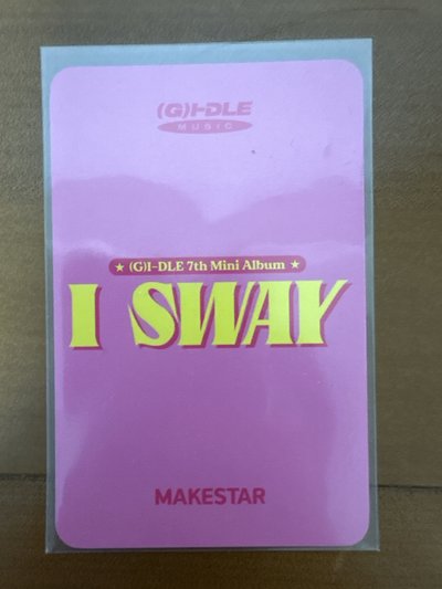面I SWAY ms 6.0 幸運卡 海螺ver.