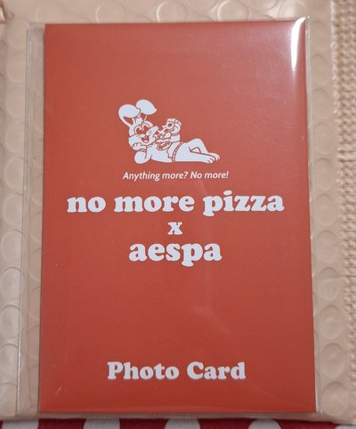 aespa披薩代言卡2.0