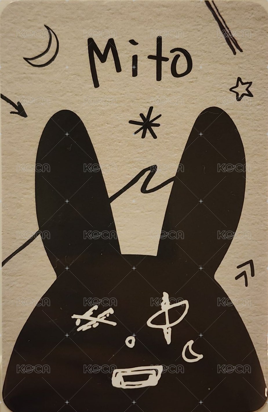 GH1 快閃店 周邊卡 Mito STRESS BALL 背面