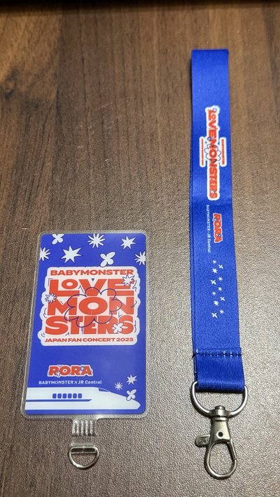 BabyMonster x JR東海聯名 手機架片&掛繩