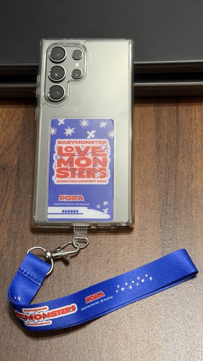 BabyMonster x JR東海聯名 手機架片&掛繩