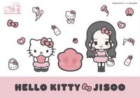 Jisoo Kitty聯名 滿額 貼紙 