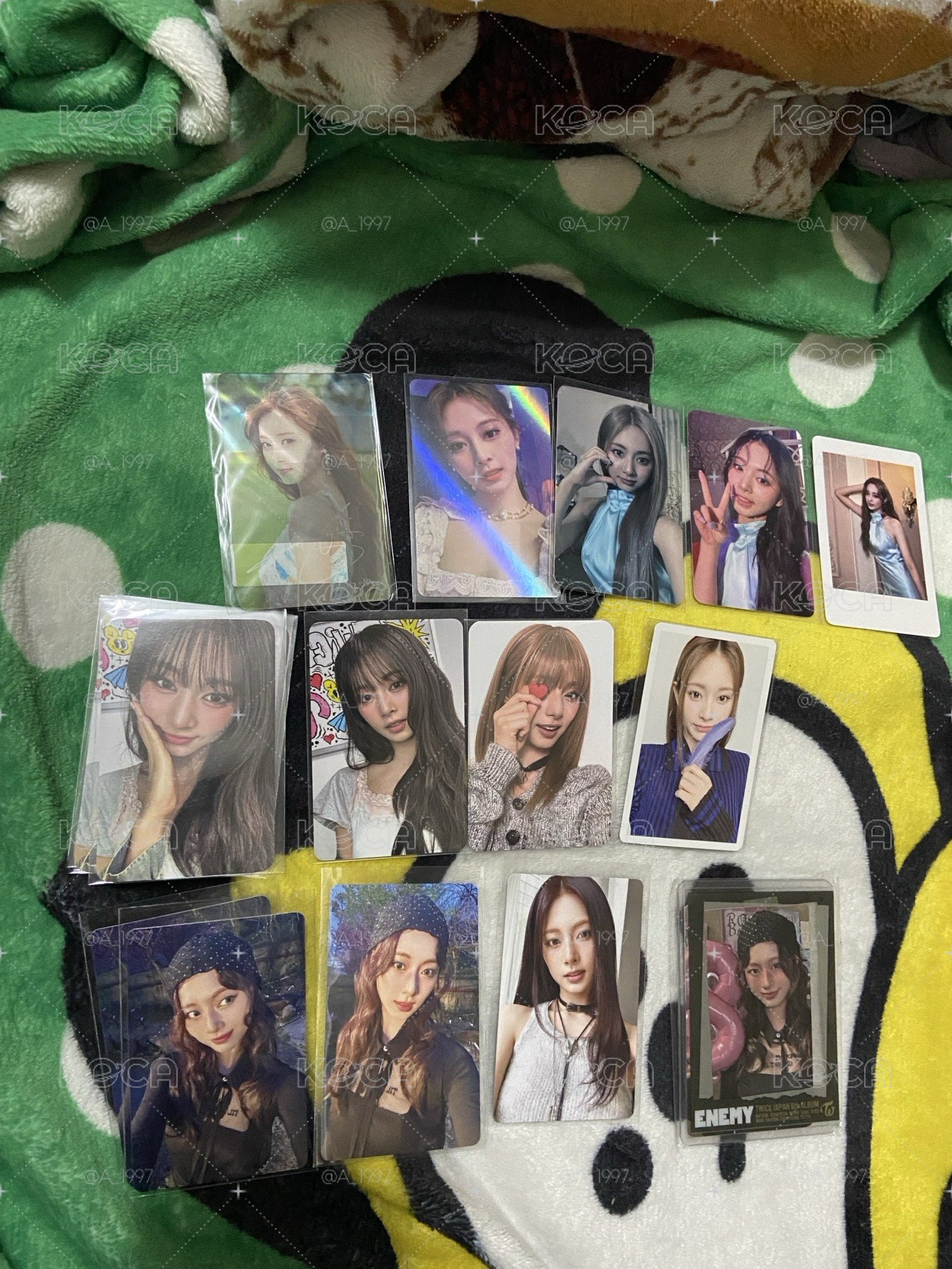 TWICE子瑜abouTZU特典小卡