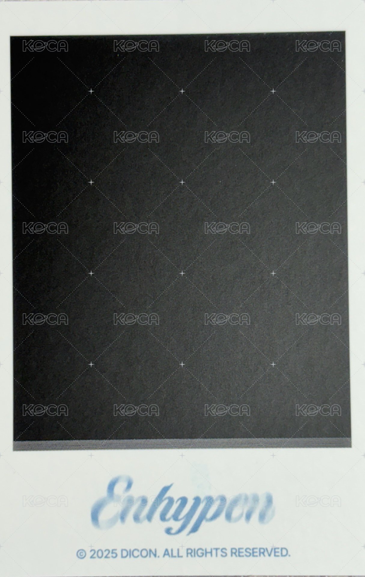 25年D社 D社 wvs 小程序 特典卡  背面