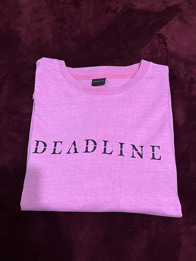 BLACKPINK [DEADLINE] World Tour MD PART.2 ROUND LOGO T-SHIRT