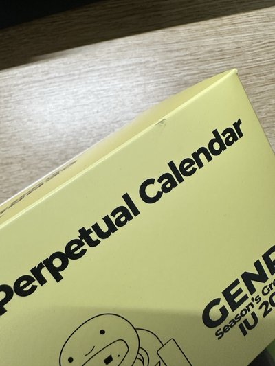 25’年曆 二手萬年曆 