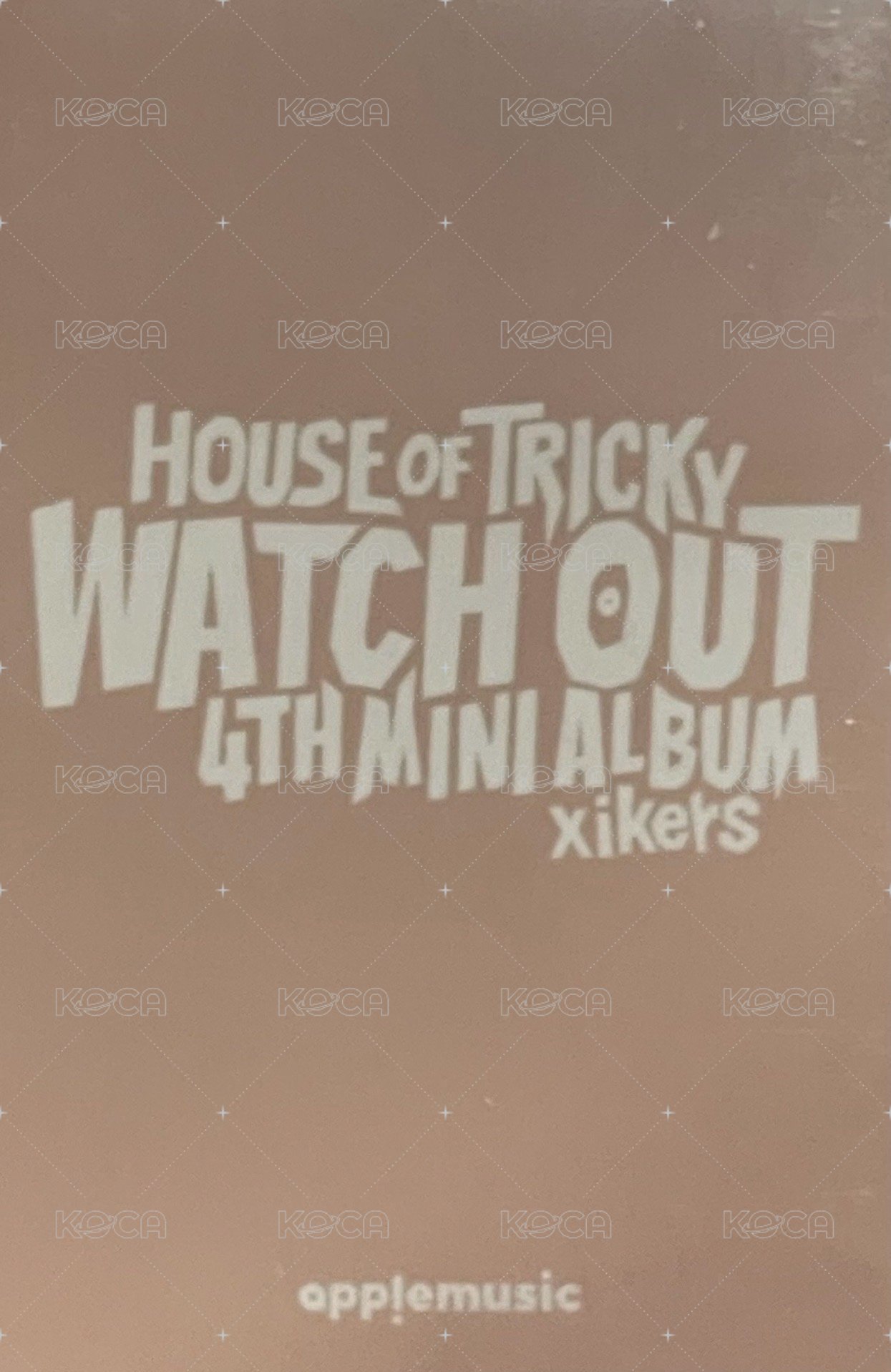 迷四 am 簽售卡 摸摸頭ver. 背面