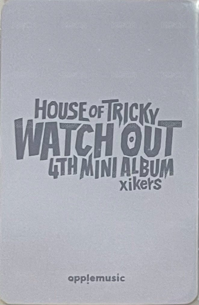 迷四 am 簽售卡 摸摸頭自拍ver. 背面