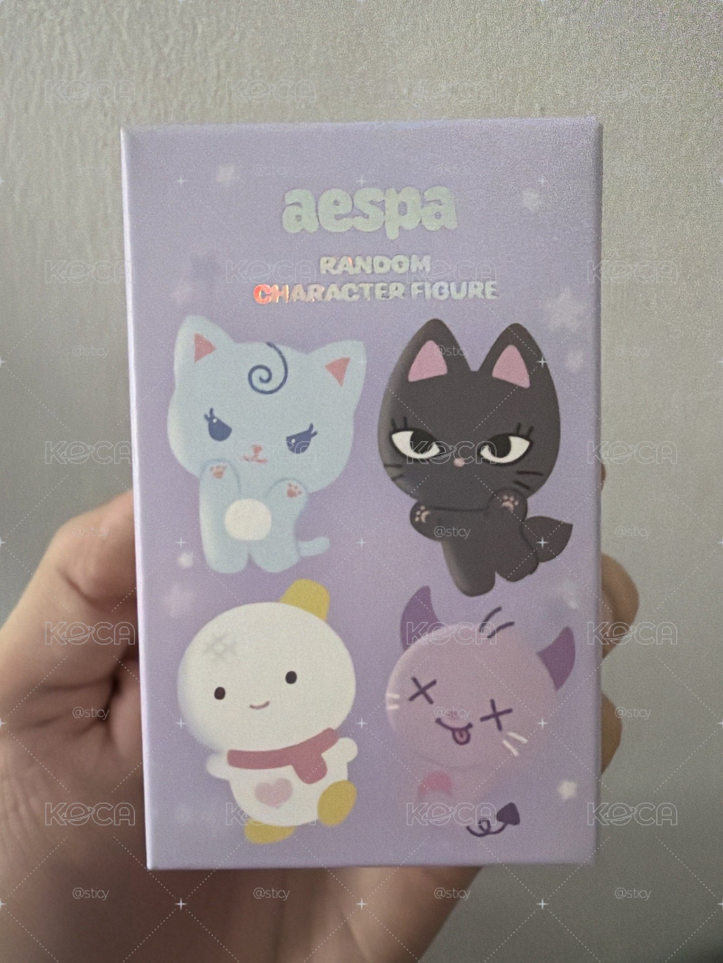 aespa盲盒公仔