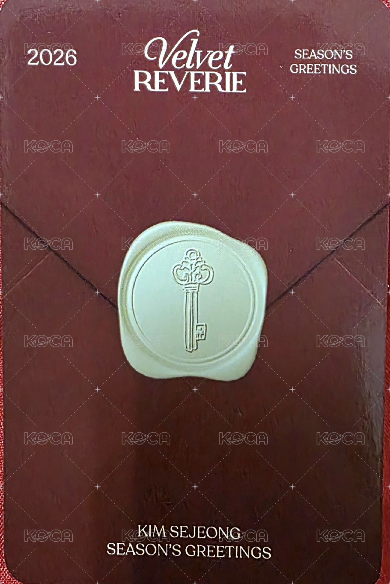 2026年曆 年曆卡  背面