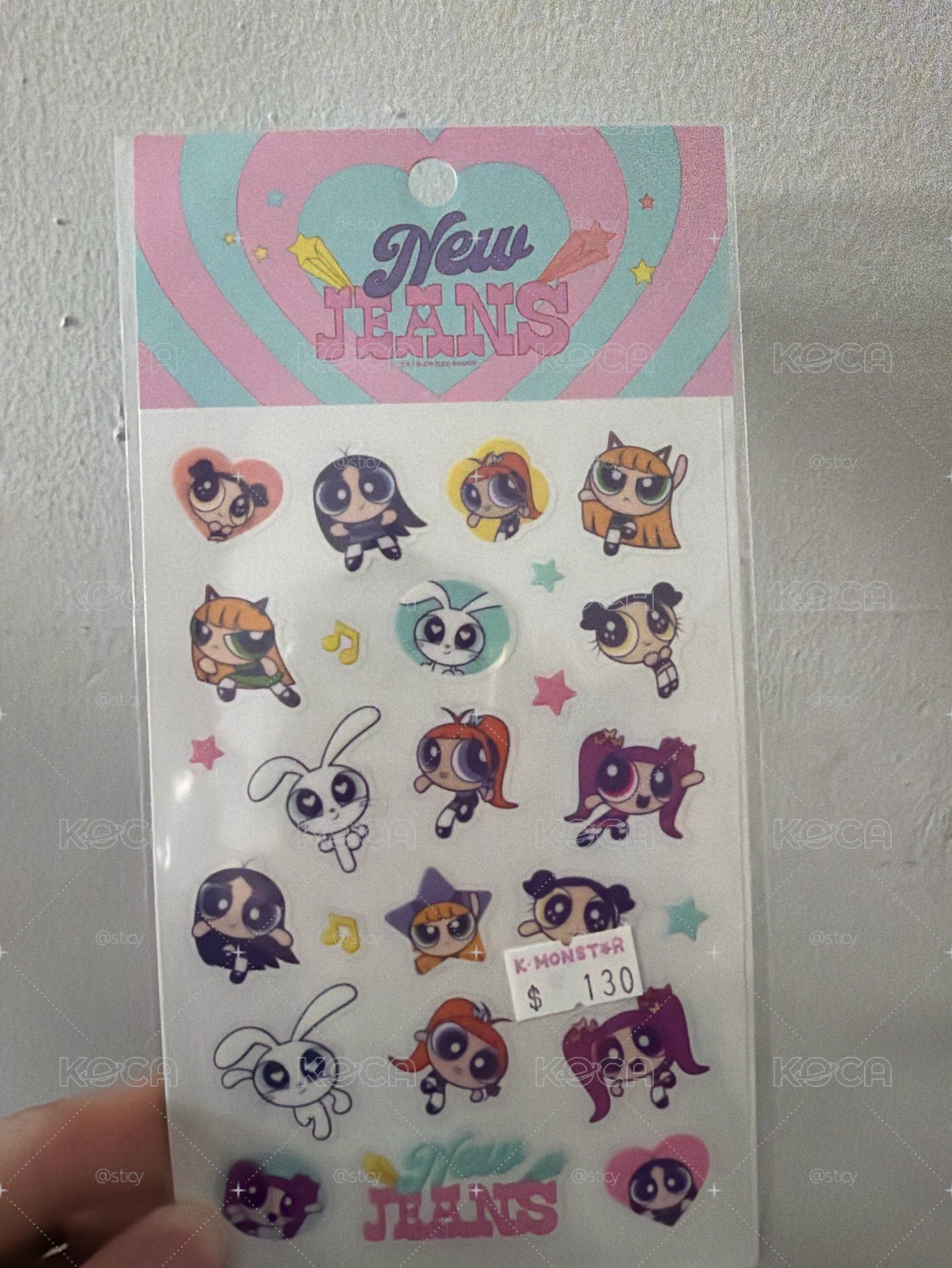 NEW JEANS可愛少女貼紙