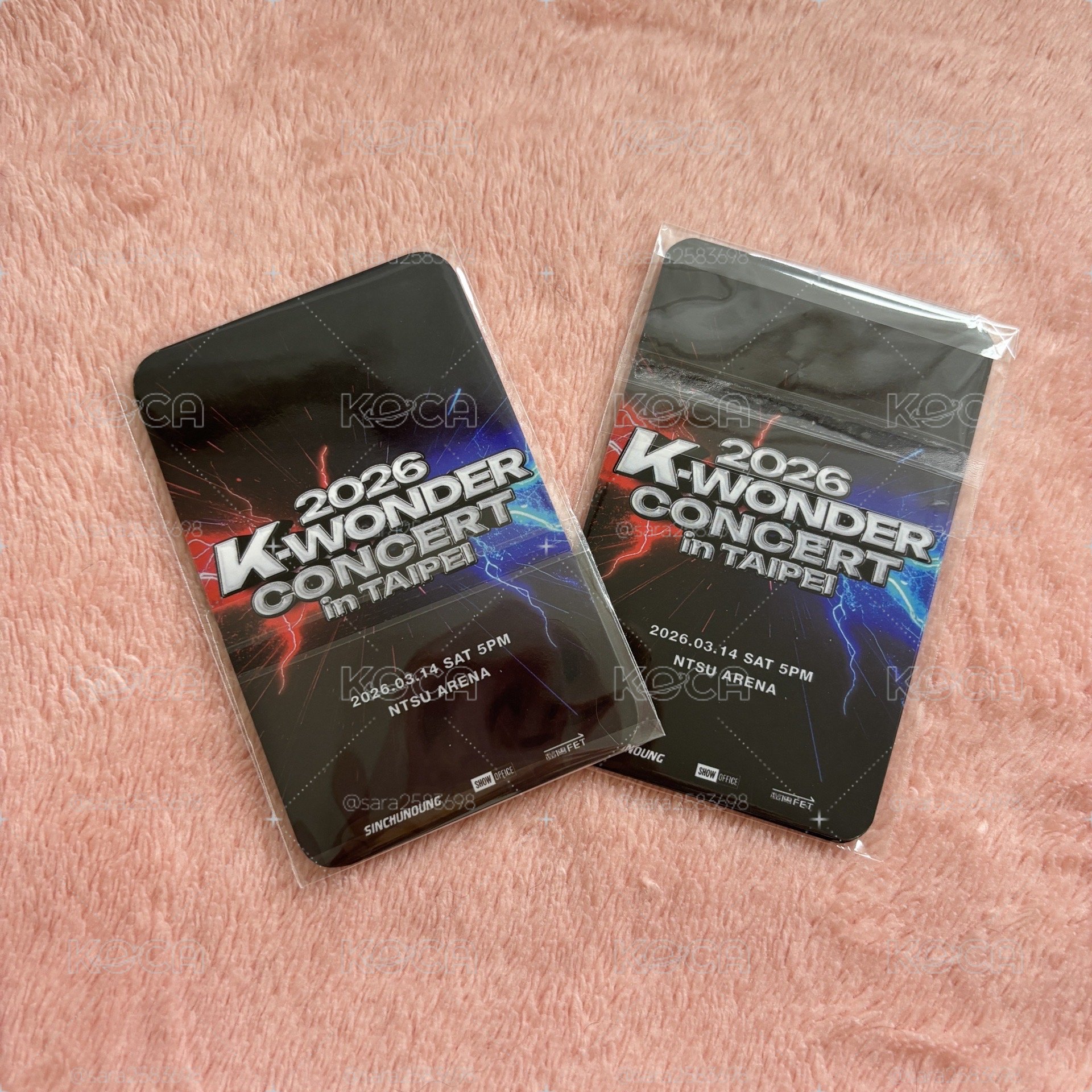 K-WONDER 入場卡 ITZY MAMAMOO+